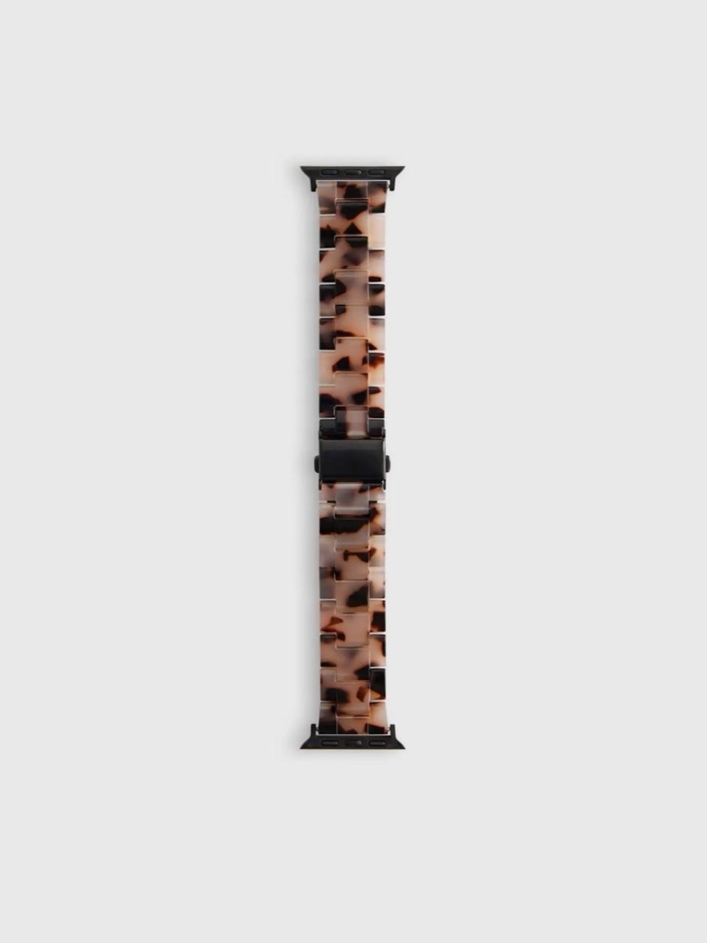 Quince Acetate Apple Watch Band 44-49MM Grey Tortoise